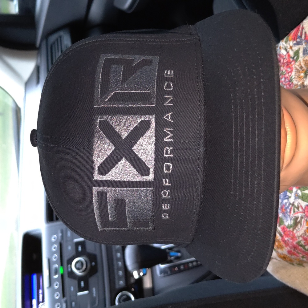 FXR Performance Racing Embroidered Snapback Black Adult Hat Cap OS